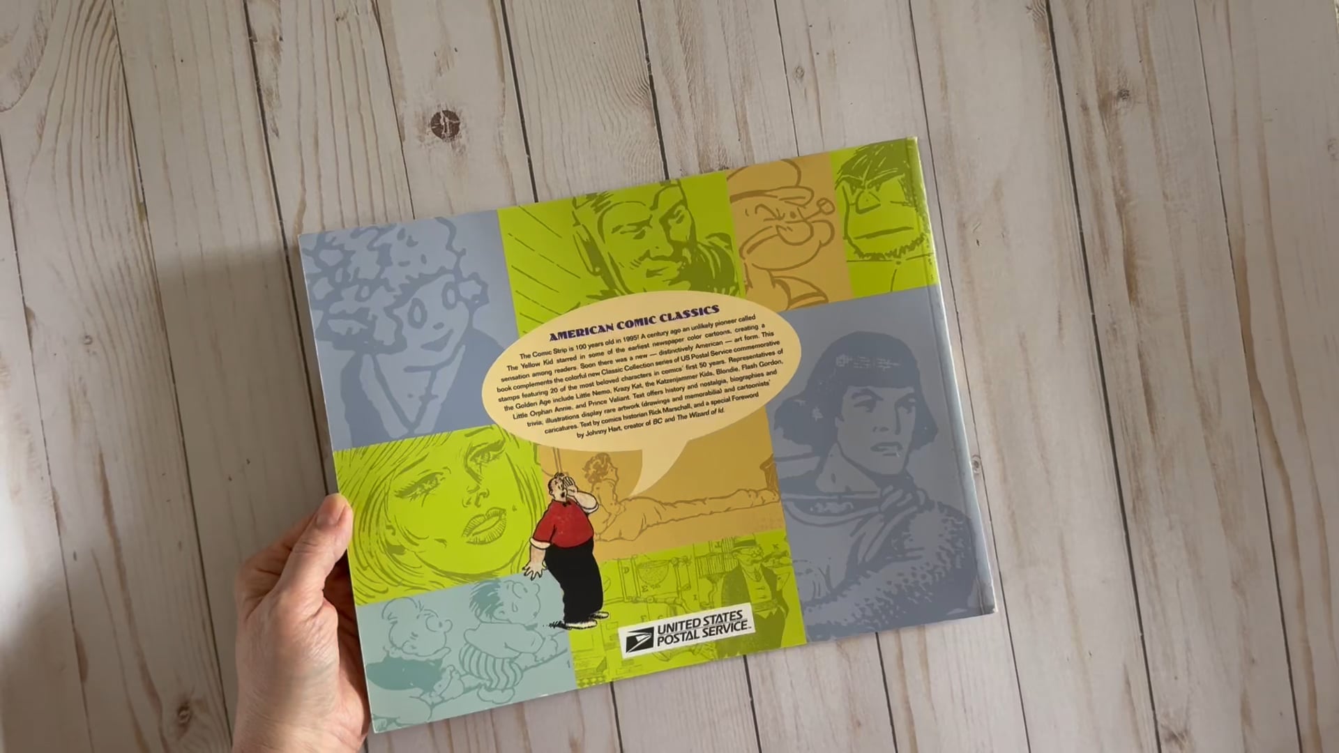 cover usps comics classics book