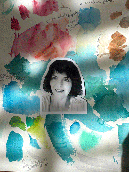 photo of Mimi Eanes on animated background
